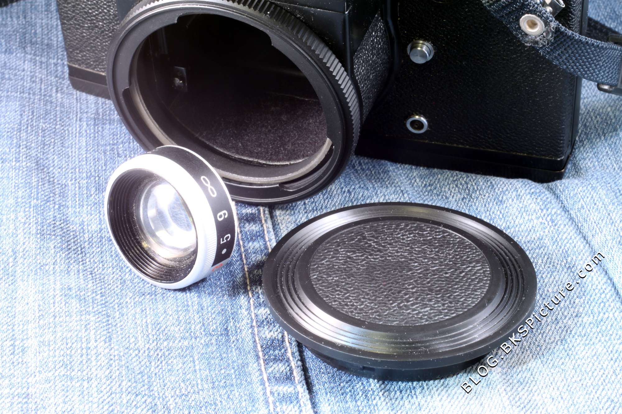 Use a Polariod lens on a modern camera